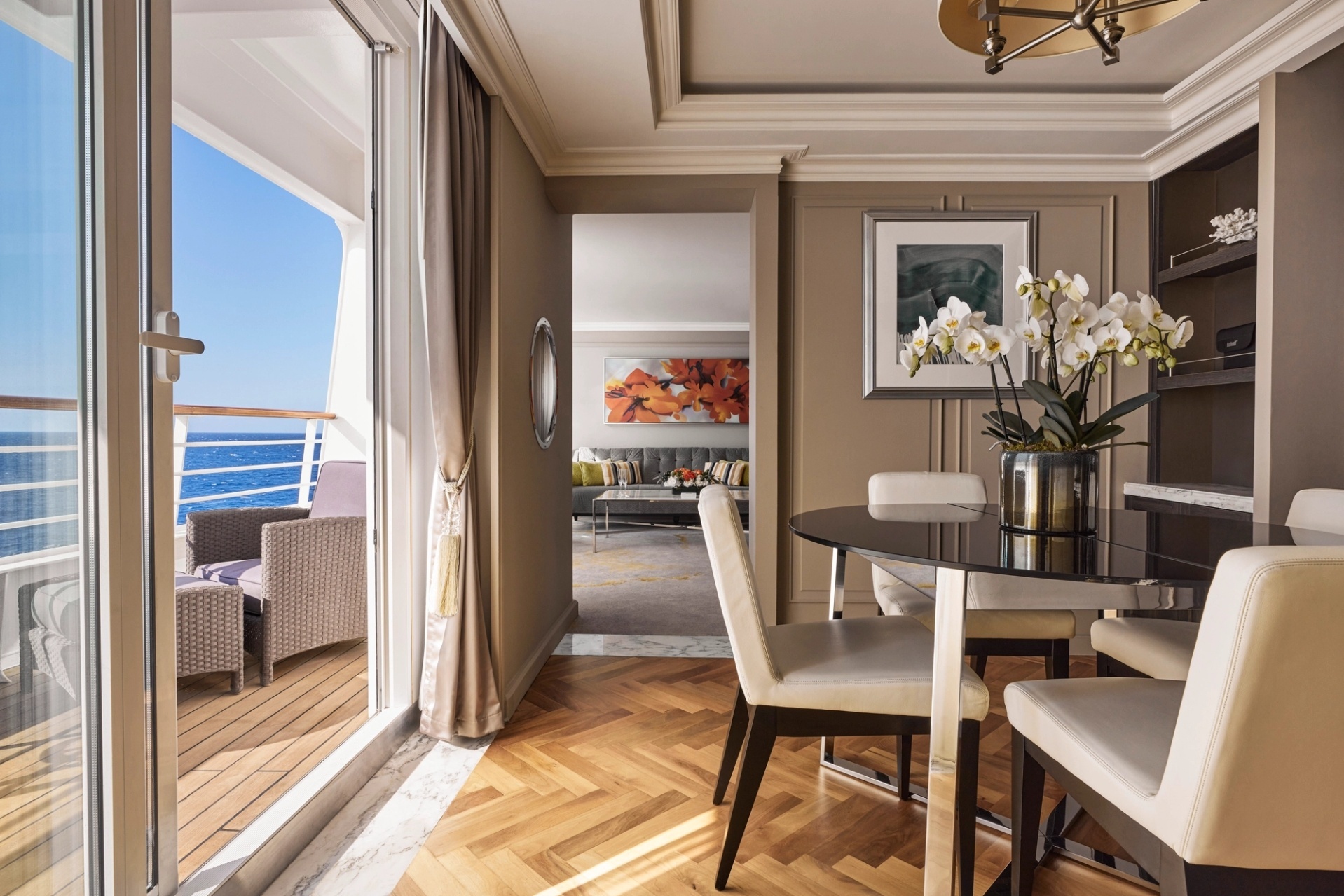 Suite an Bord von Crystal Cruises