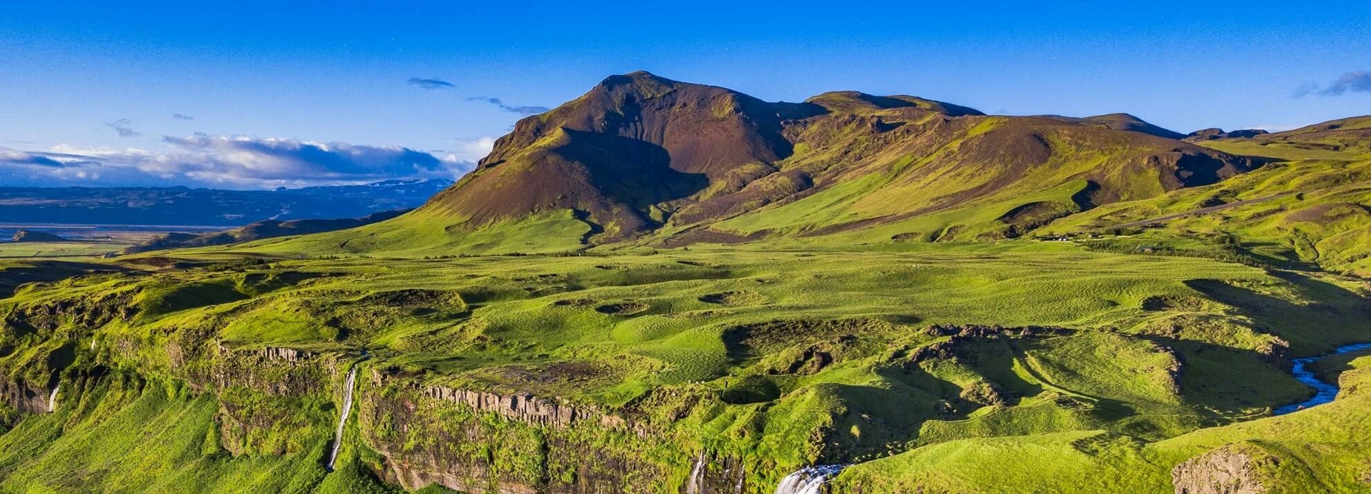 Traumhafter Wasserfall in Island.