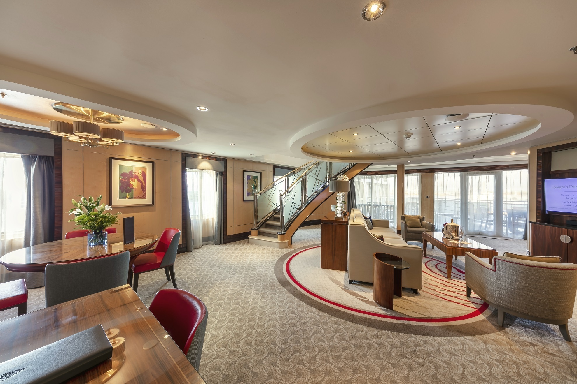 Suite an Bord der Queen Mary 2