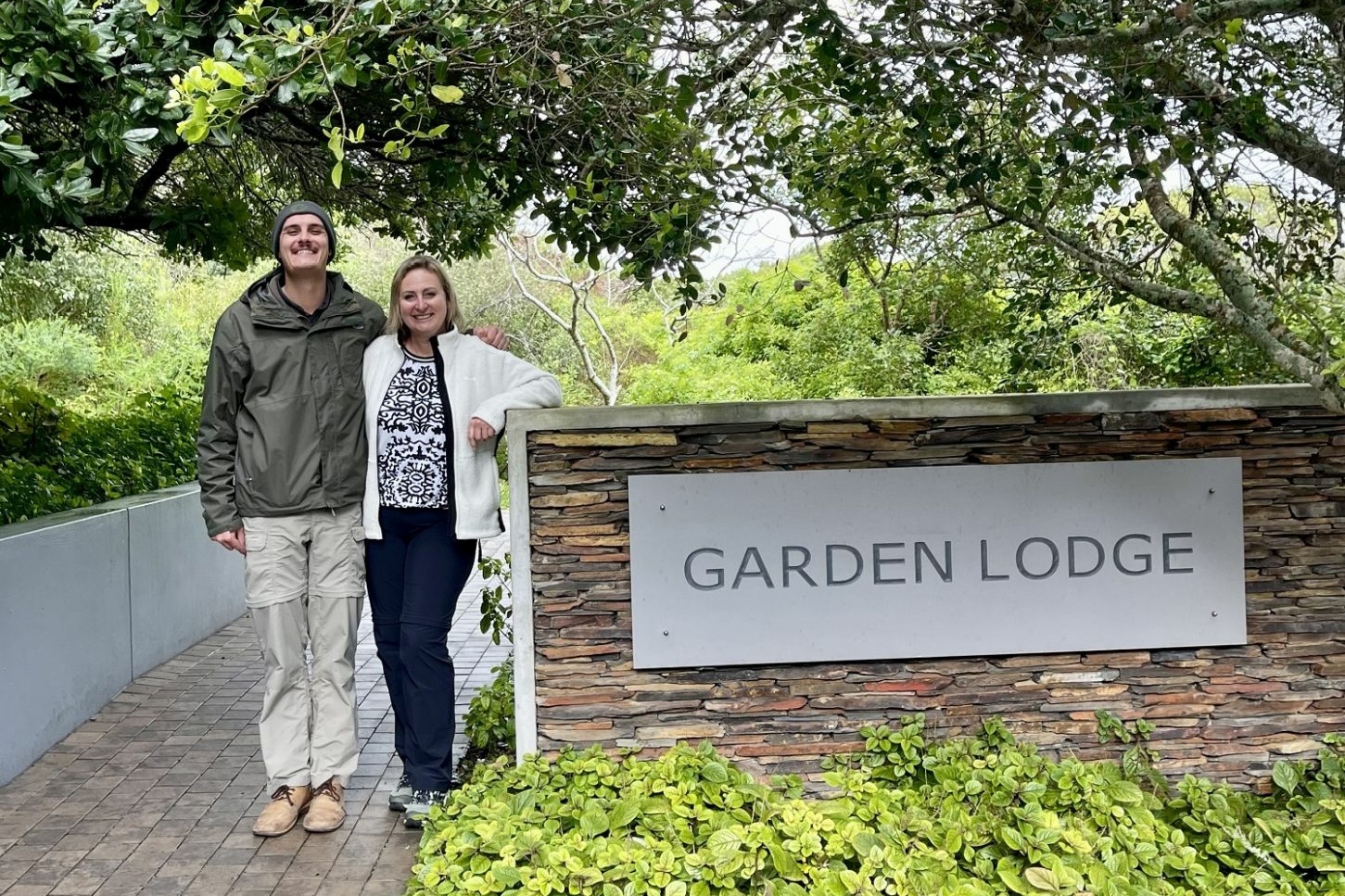 Gaby Jordan zu Besuch in der Grootbos Lodge
