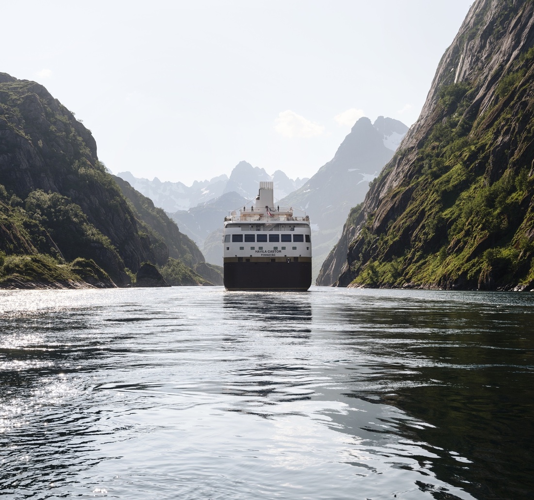 Havila Castor im Norwegischen Fjord