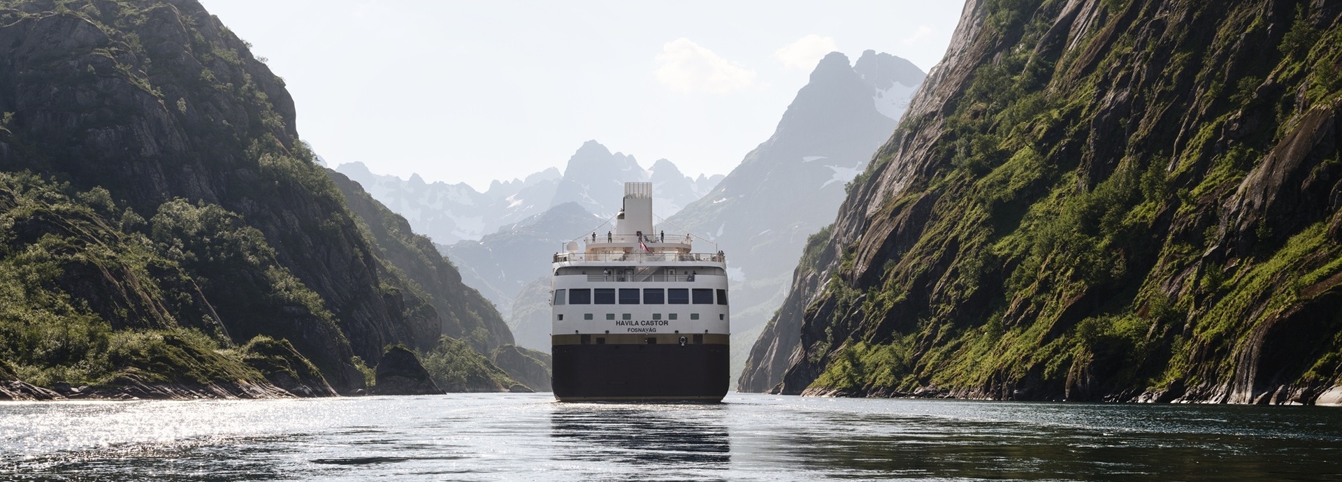 Havila Castor im Norwegischen Fjord