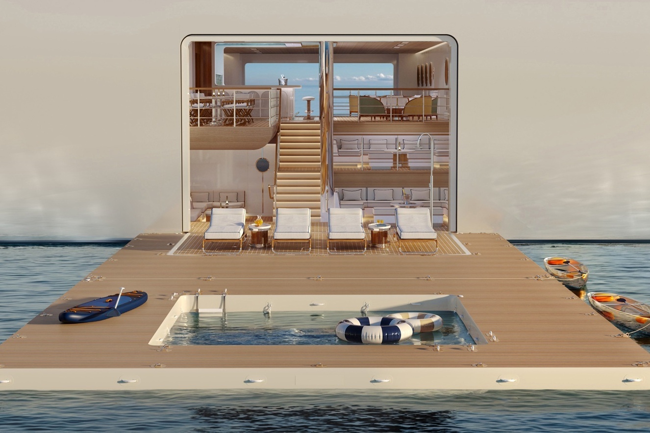 Marina an Bord der Four Seasons Yachts