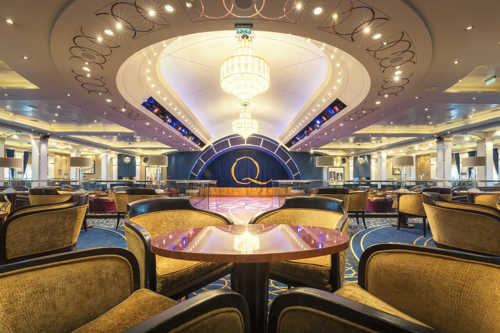 Queens Room an Bord der Queen Mary 2