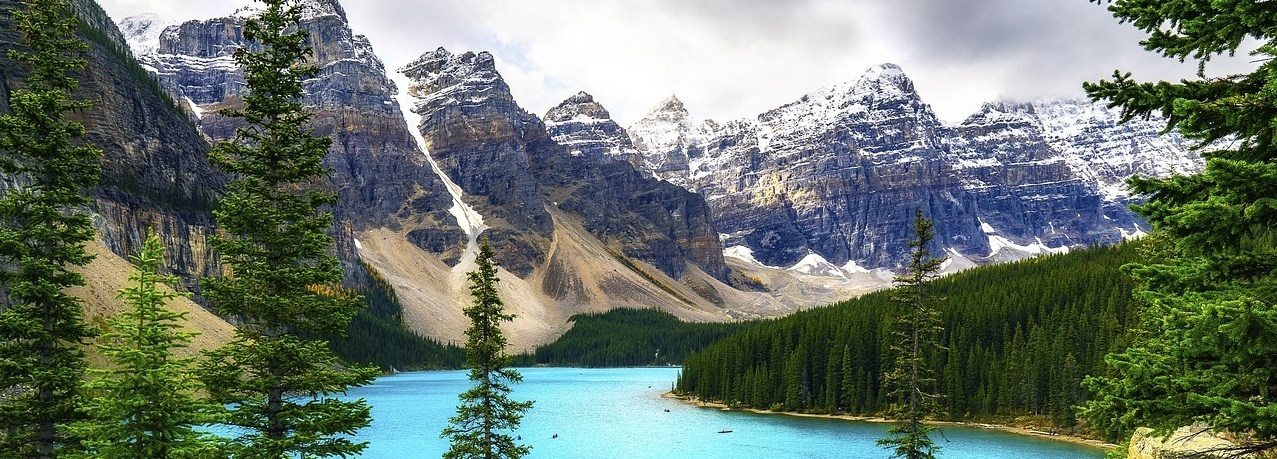 Blick auf den Banff-Nationalpark.
