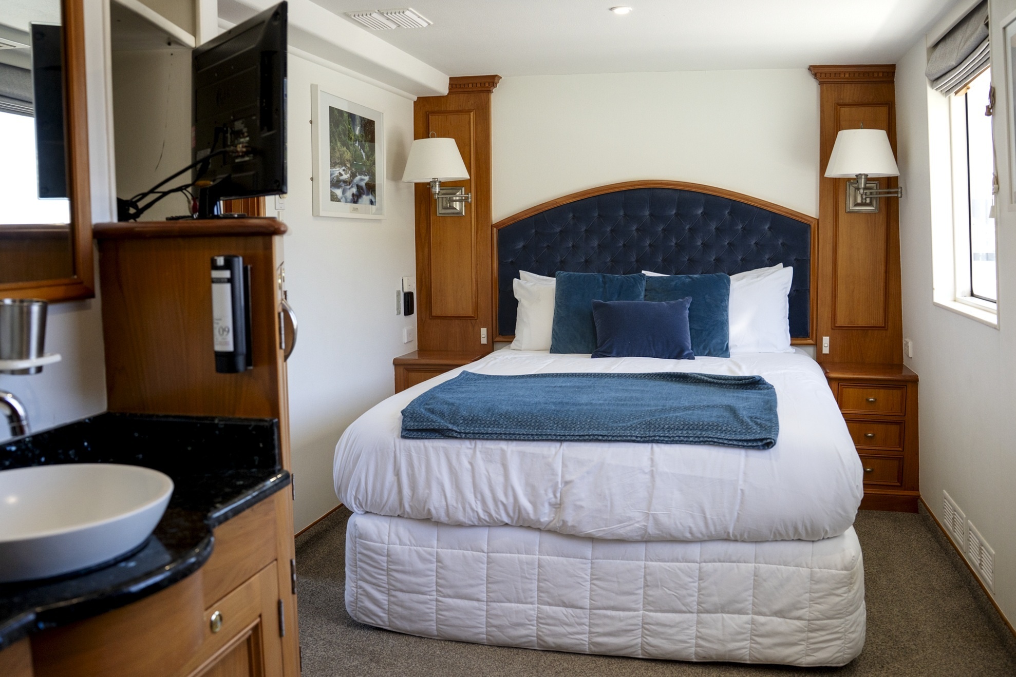Royal Suite an Bord der Heritage Explorer