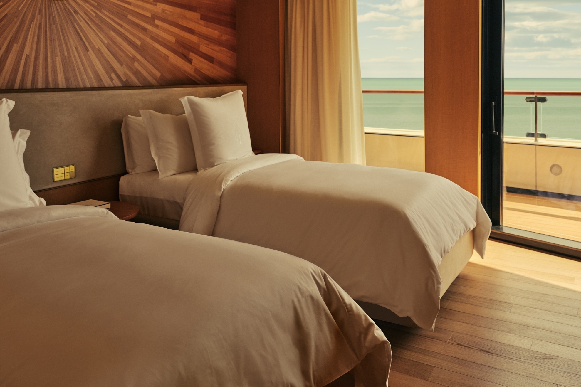 Kabine an Bord der Four Seasons Yachts