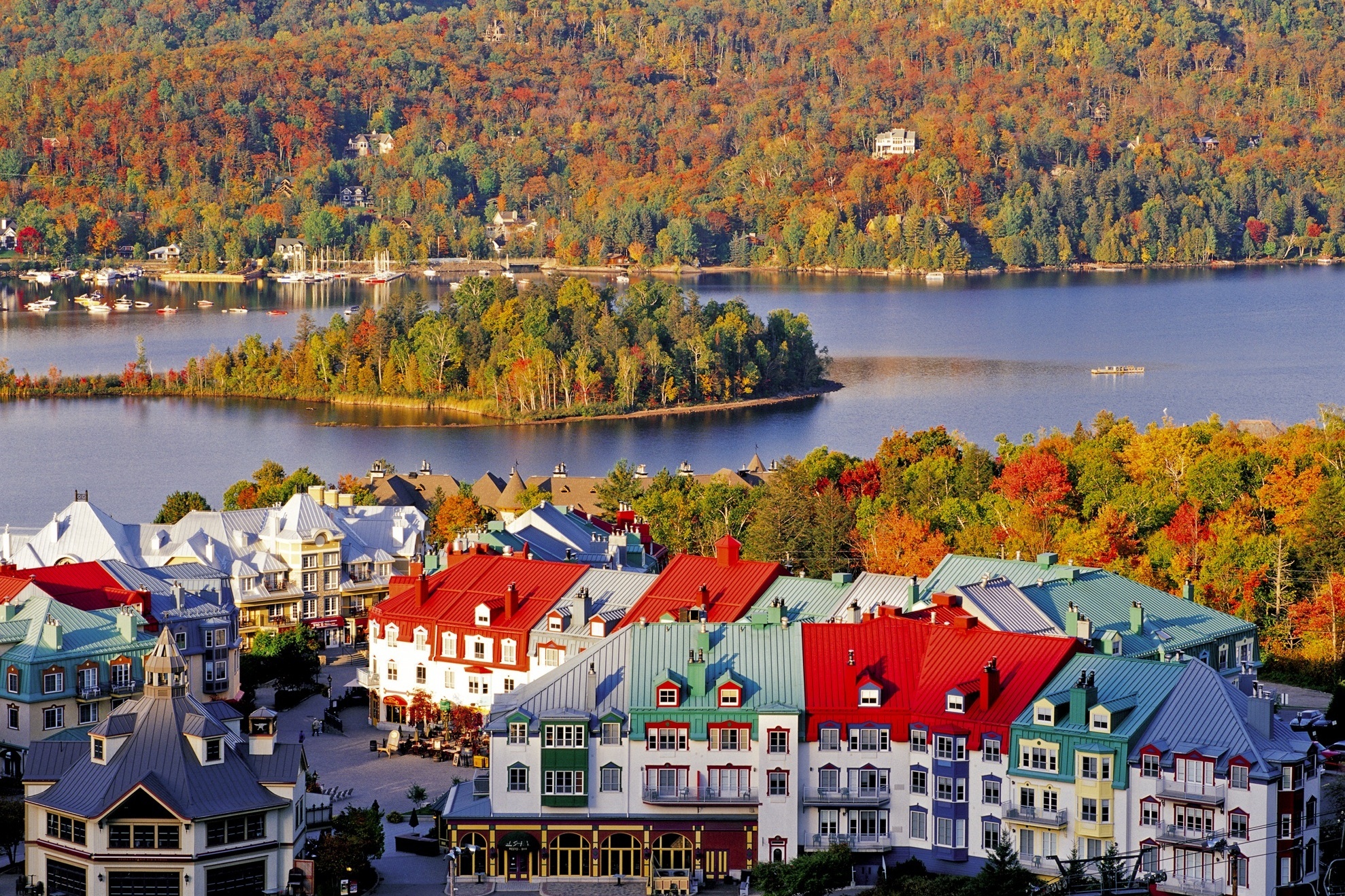 Indian Summer in Quebec City Kanada