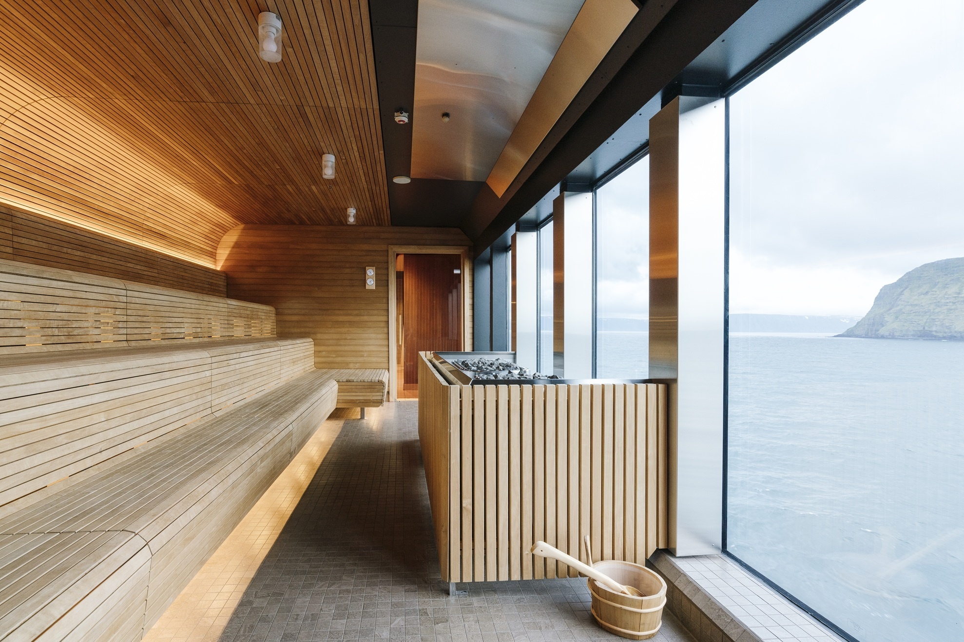 Sauna an Bord der MS Fridtjof Nansen von HX Expeditions