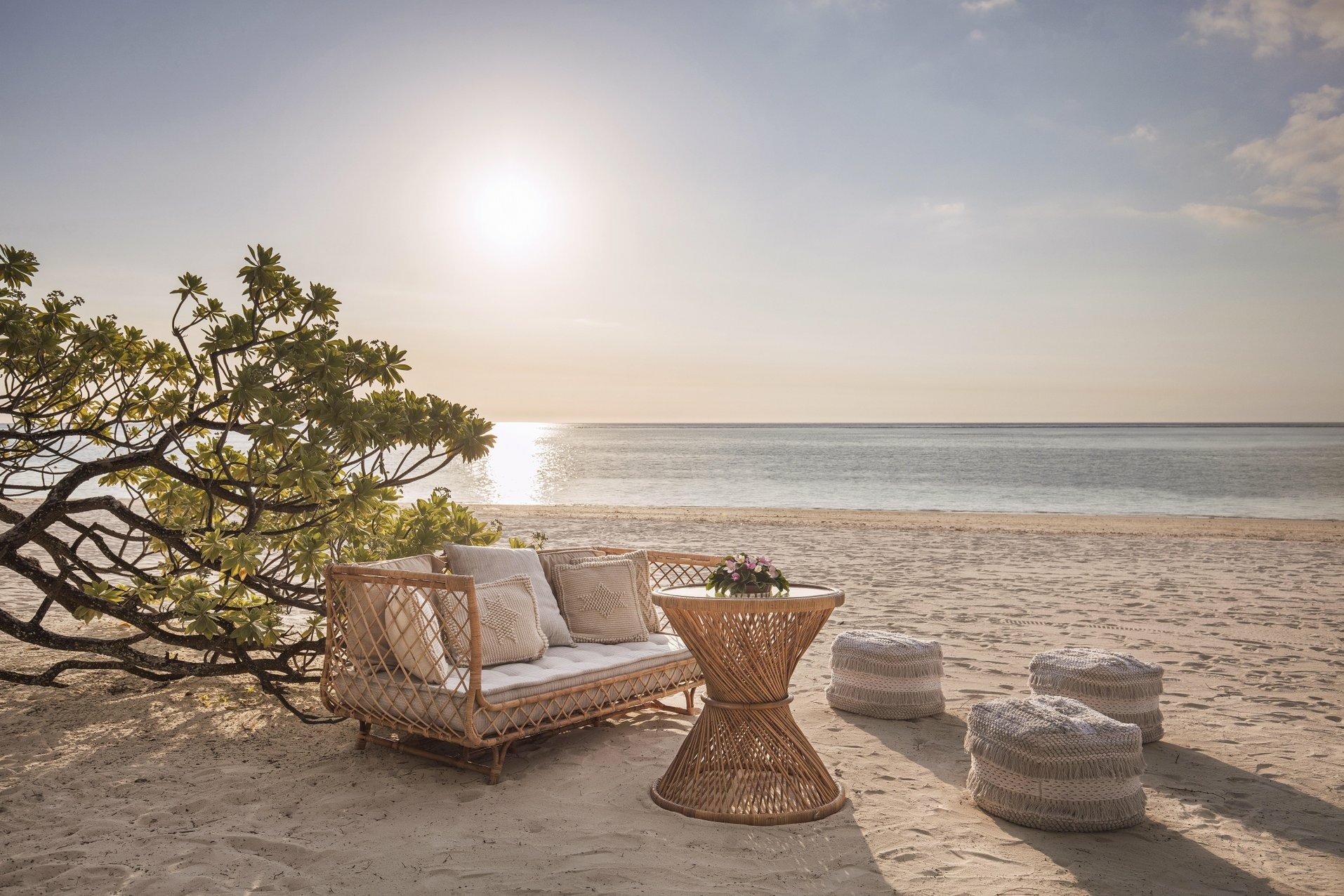 Sofa am Strand