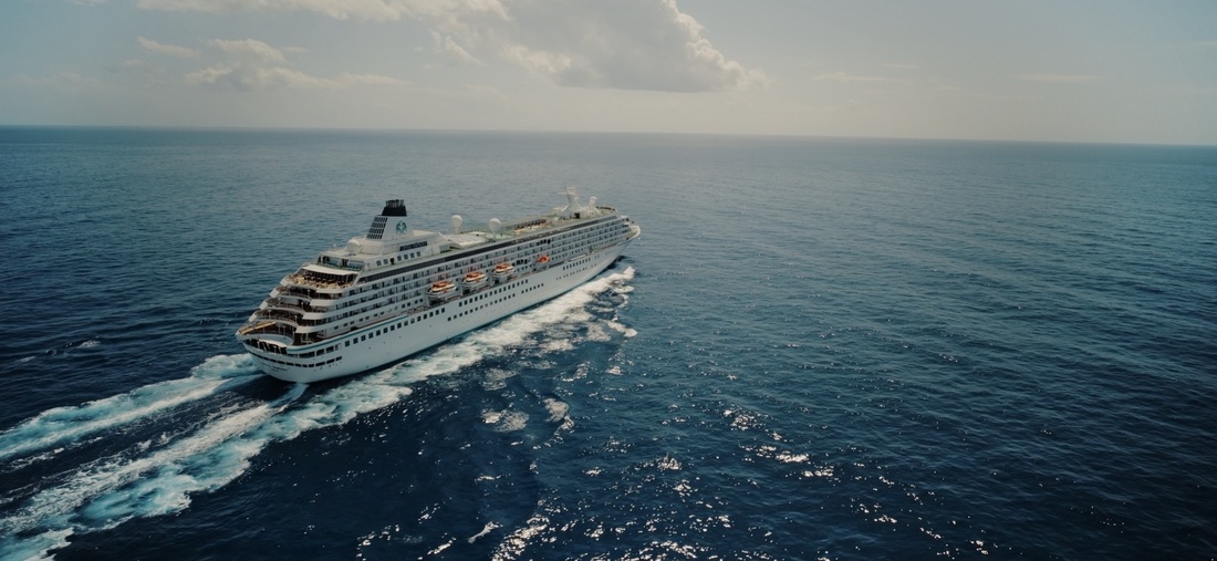 Crystal Cruises auf hoher See