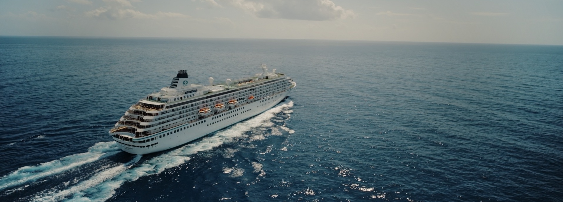 Crystal Cruises auf hoher See