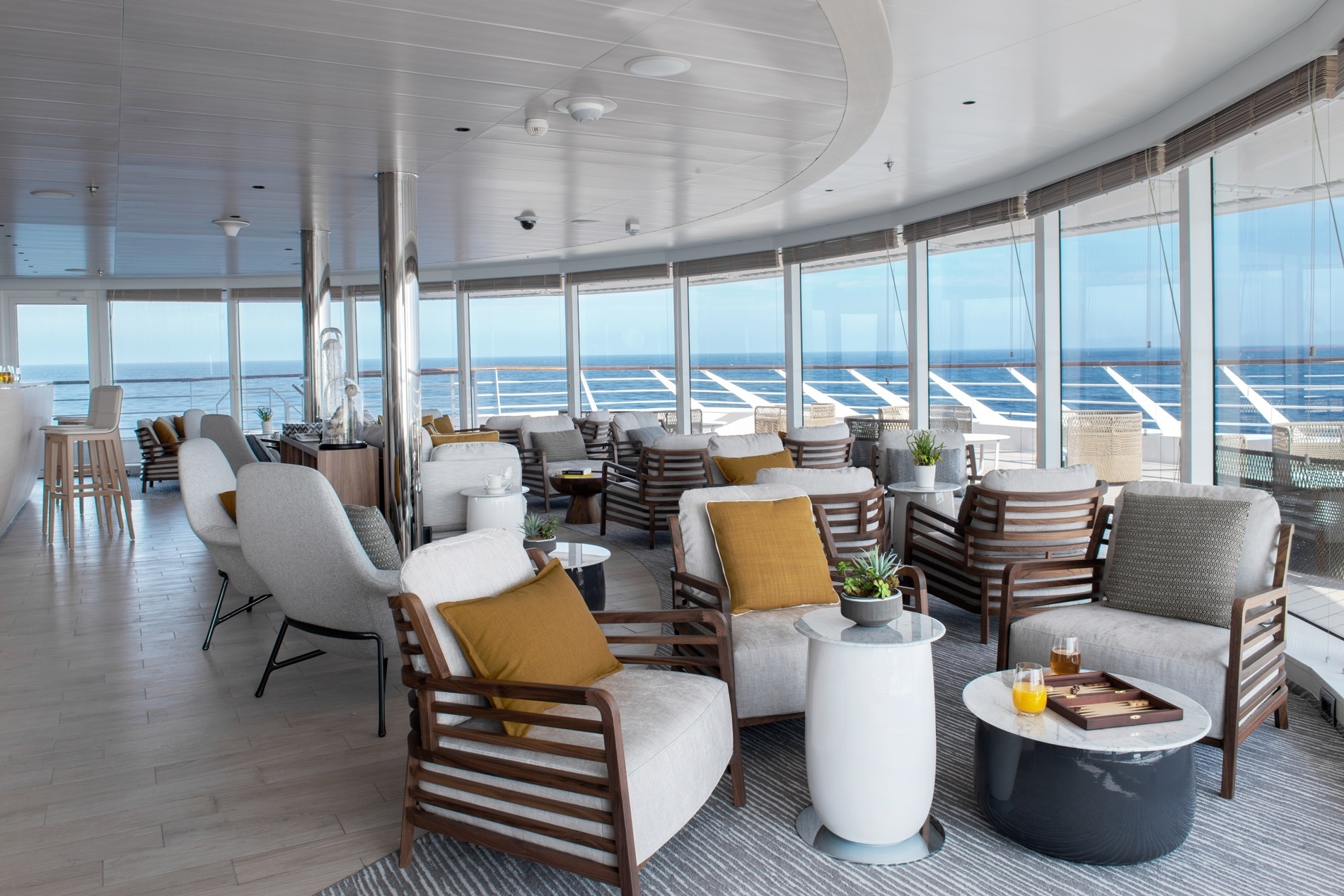 Bar an Bord von Ponant